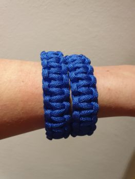 Paracord Armband Blauw